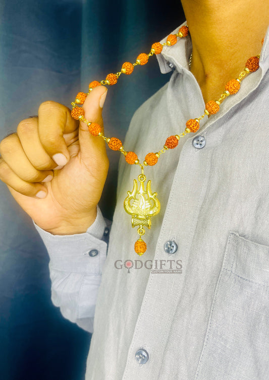 𝐎𝐫𝐢𝐠𝐢𝐧𝐚𝐥 𝐑𝐮𝐝𝐫𝐚𝐤𝐬𝐡𝐚 𝐌𝐚𝐥𝐚 𝐰𝐢𝐭𝐡 𝐓𝐫𝐢𝐬𝐡𝐮𝐥 𝐃𝐚𝐦𝐫𝐮 𝐌𝐚𝐡𝐚𝐤𝐚𝐥 𝐏𝐞𝐧𝐝𝐚𝐧𝐭