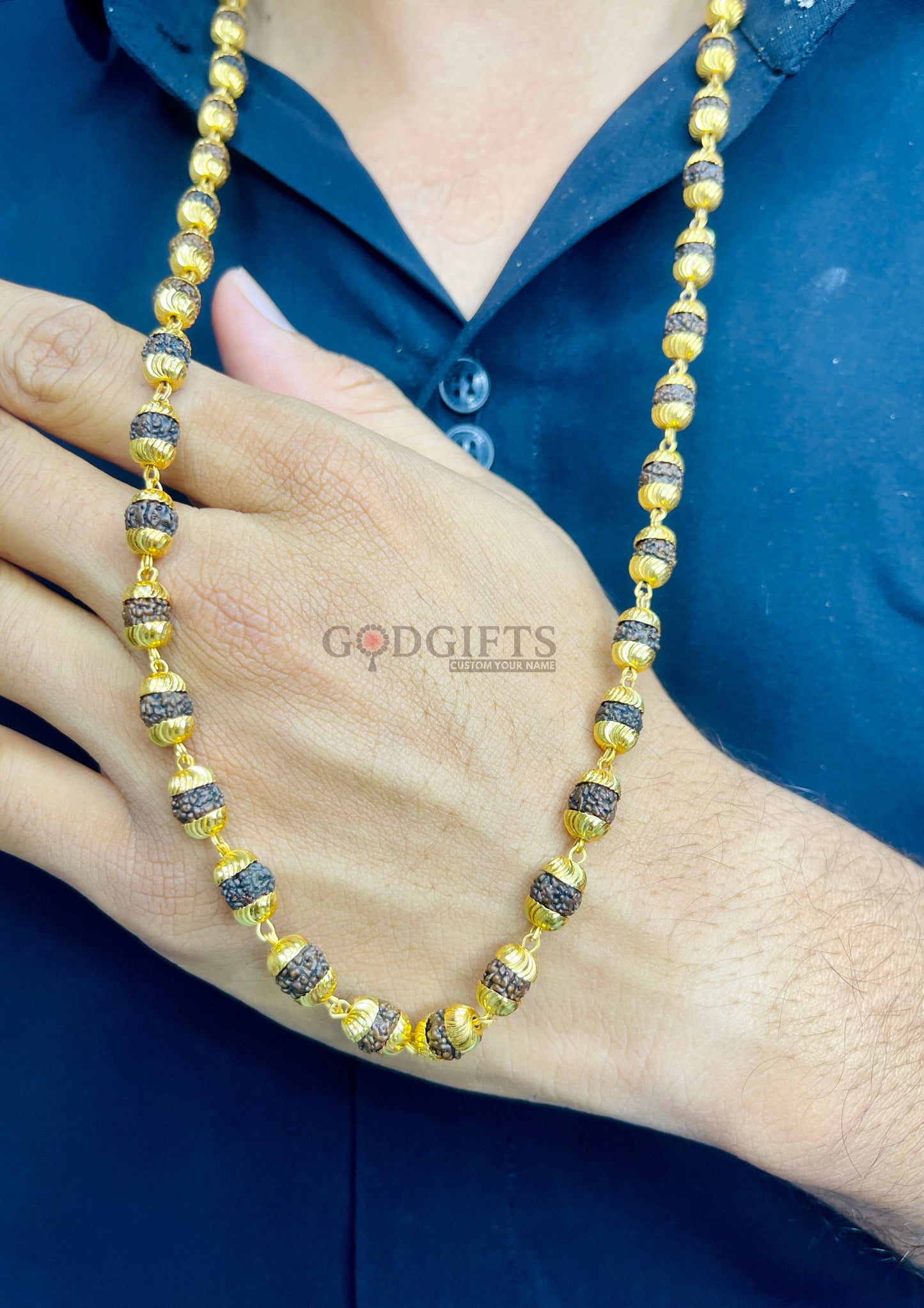 𝟓 𝐌𝐮𝐤𝐡𝐢 𝐑𝐮𝐝𝐫𝐚𝐤𝐬𝐡𝐚 𝐌𝐚𝐥𝐚 𝐰𝐢𝐭𝐡 𝐆𝐨𝐥𝐝 𝐏𝐥𝐚𝐭𝐞𝐝 𝐂𝐚𝐩𝐬